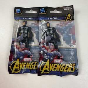 Hasbro Thor Avengers Mini Action Figure 3.5'' lot of 2